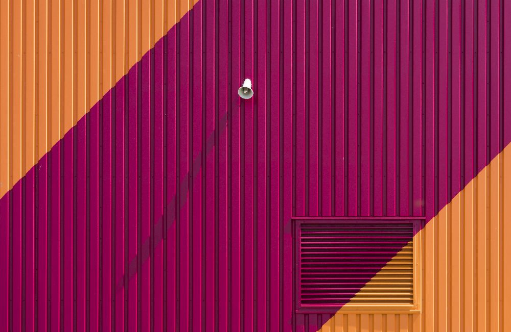 Orange Ecken von Greetje Van Son