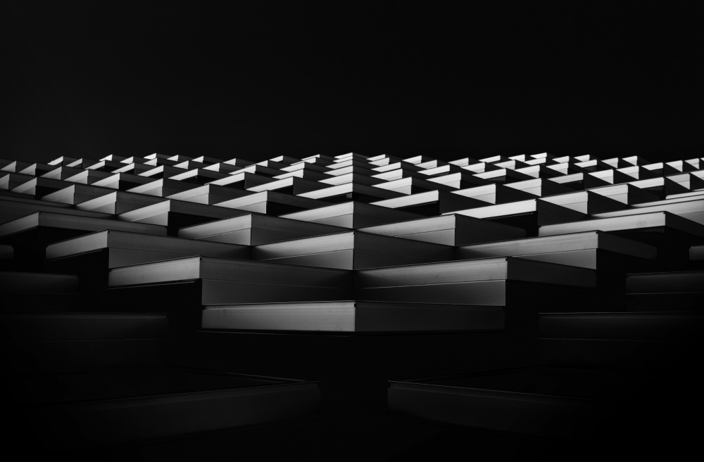 Stairs to the light. von Greetje Van Son