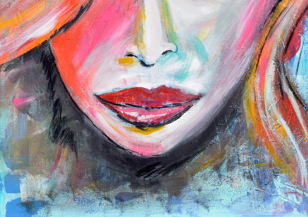 Kussmund von Karin Greife