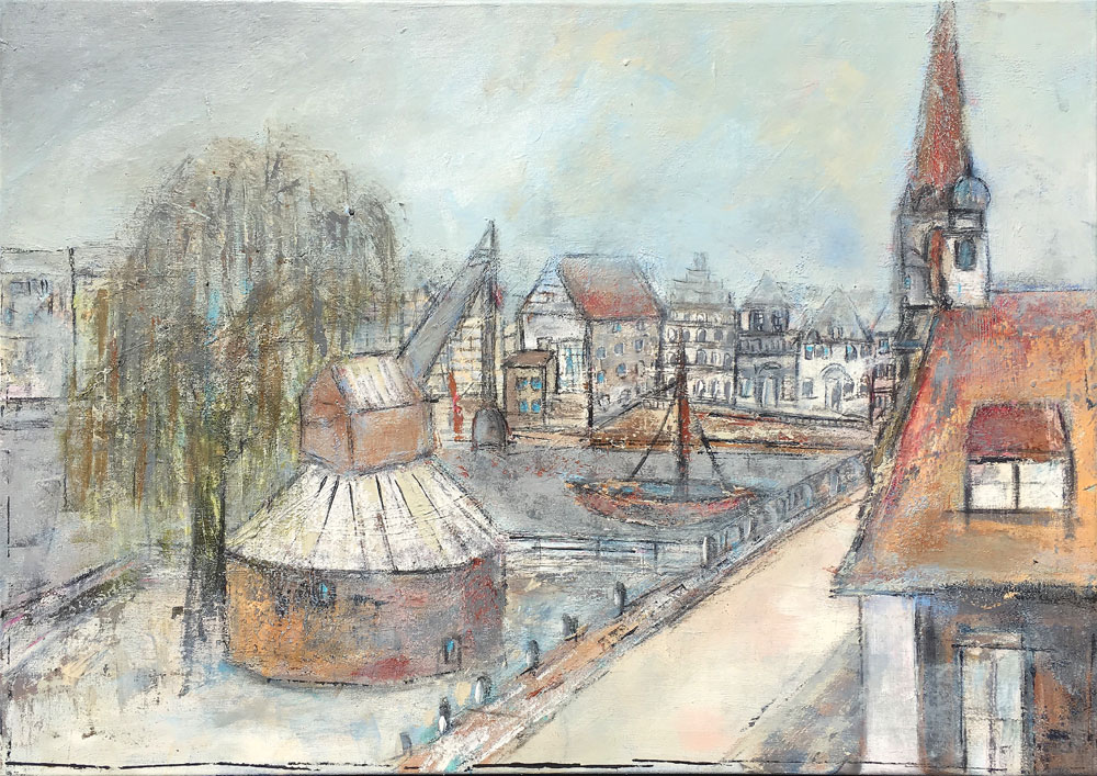 Stintnebel Lüneburg von Karin Greife