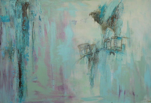 Lueneburg Wasser Bergstroem von Karin Greife