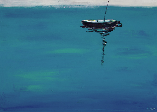 Ruhe auf dem Wasser 
 von Karin Greife