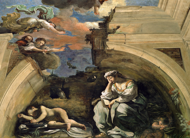 Guercino / The Night von Guercino (eigentl. Giovanni Francesco Barbieri)