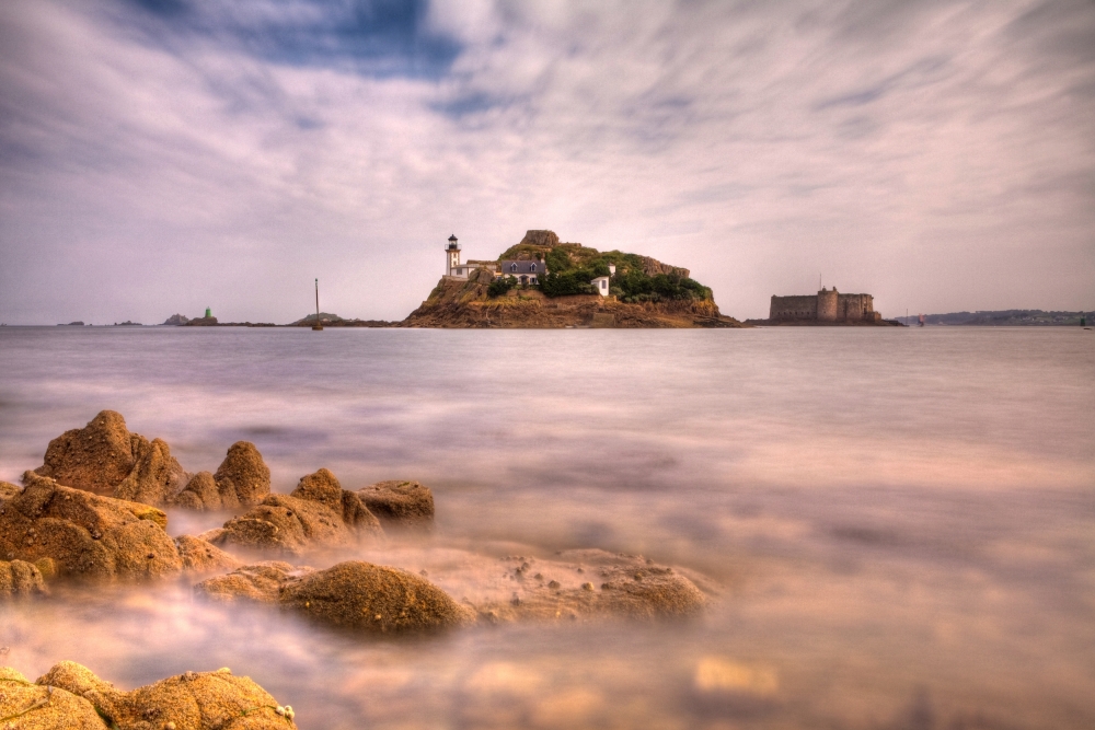 Lile Louët et le Château du Taureau von Guillaume Legraverend