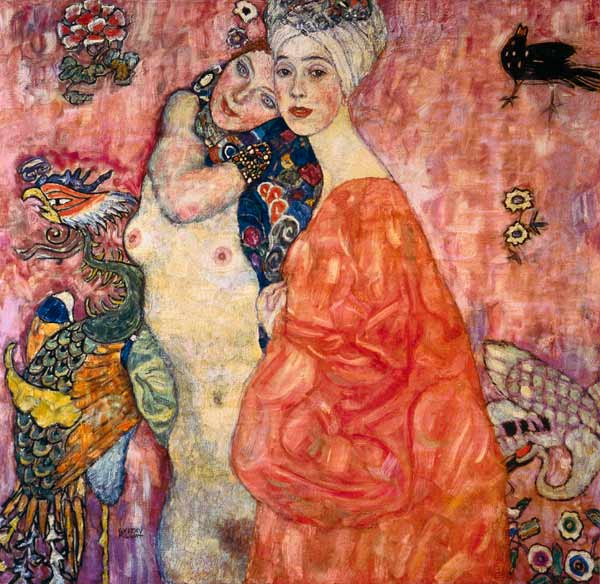 Die Freundinnen von Gustav Klimt