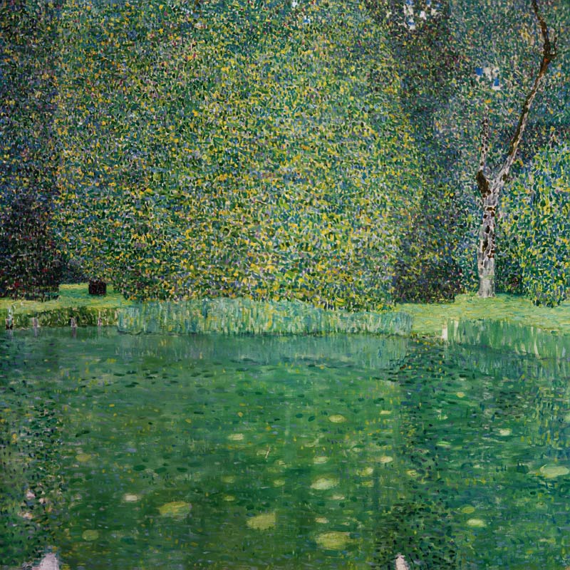 Pond of Schloss Kammer on Attersee von Gustav Klimt