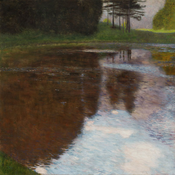 Stiller Weiher von Gustav Klimt