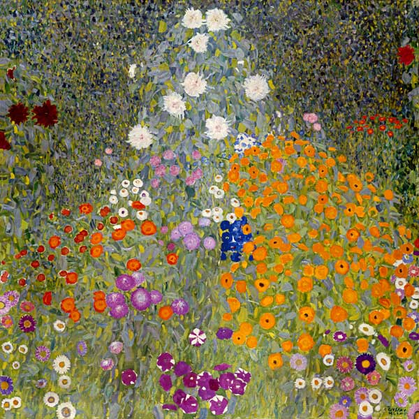 Bauerngarten von Gustav Klimt