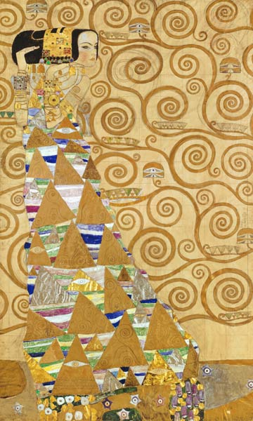Die Erwartung von Gustav Klimt