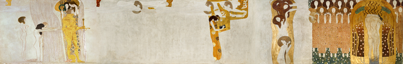 Klimt - Wand von Gustav Klimt