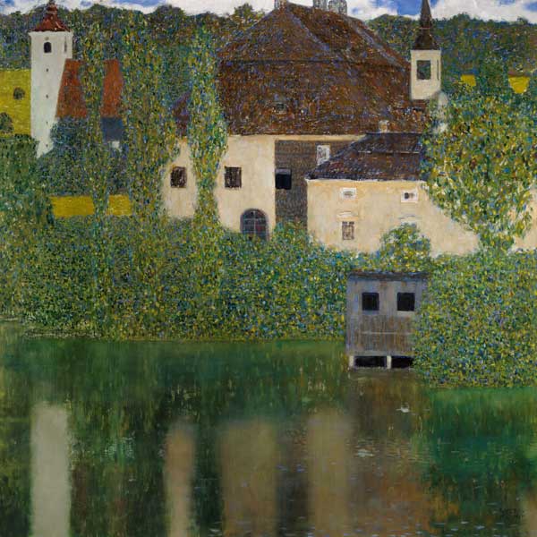 Schloss Kammer am Attersee von Gustav Klimt