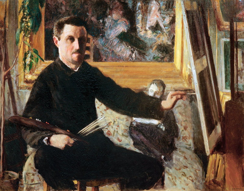 Selbstbildnis von Gustave Caillebotte
