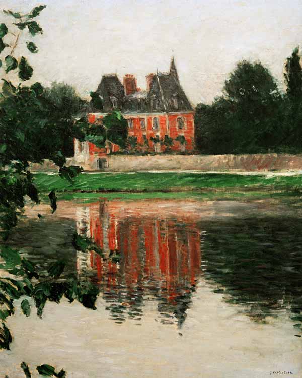 Château Michelet von Gustave Caillebotte