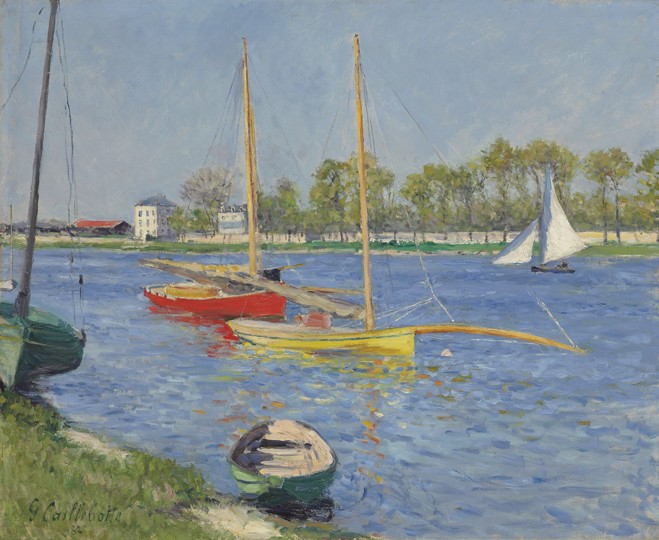 Die Seine bei Argenteuil von Gustave Caillebotte