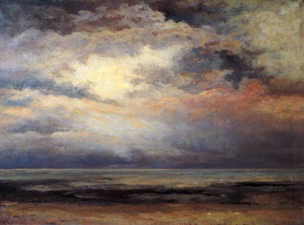 L'Immensite von Gustave Courbet