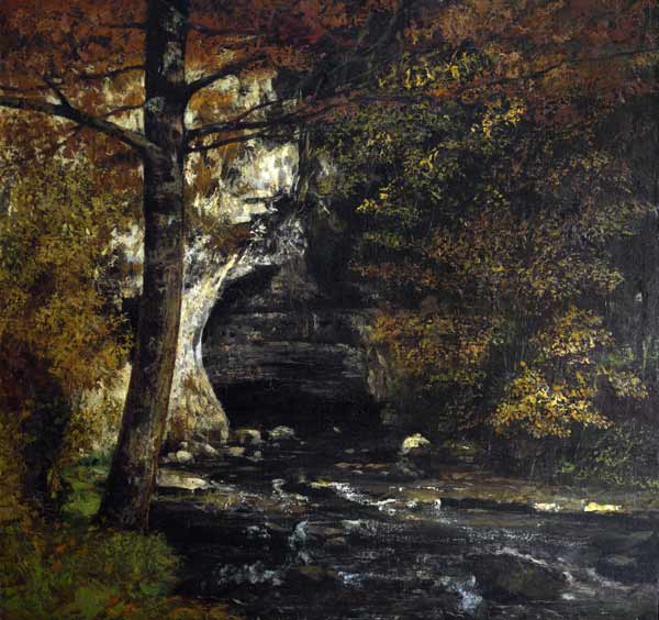Im Wald. von Gustave Courbet