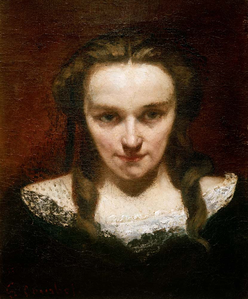 Die Seherin von Gustave Courbet