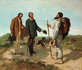 Die Begegnung (oder: Bonjour Monsieur Courbet)
