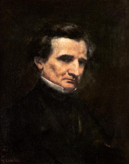 Porträt von Hector Berlioz (1803-1869)