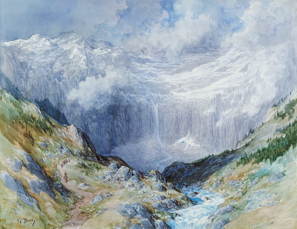 The Cirque at Gavarnie von Gustave Doré