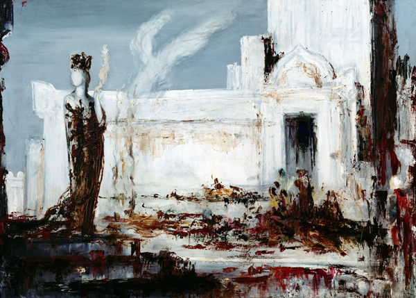 Helena am Scea-Tor von Gustave Moreau