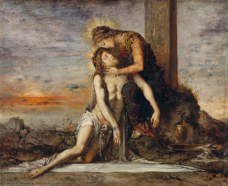 Pietà von Gustave Moreau