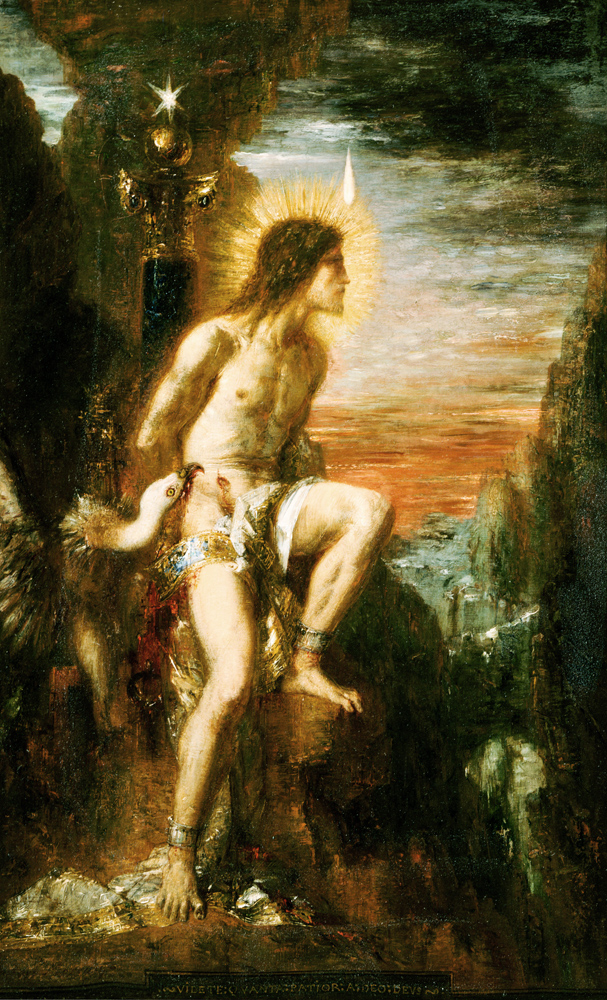 Prometheus Bound von Gustave Moreau