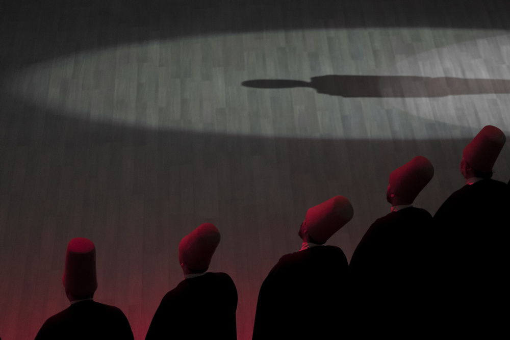 The Whirling Dervishes von Haitham AL Farsi