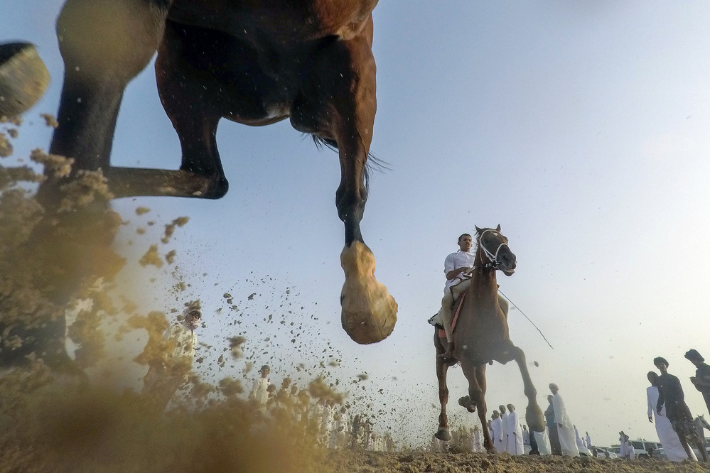 Horse Action von Haitham AL Farsi