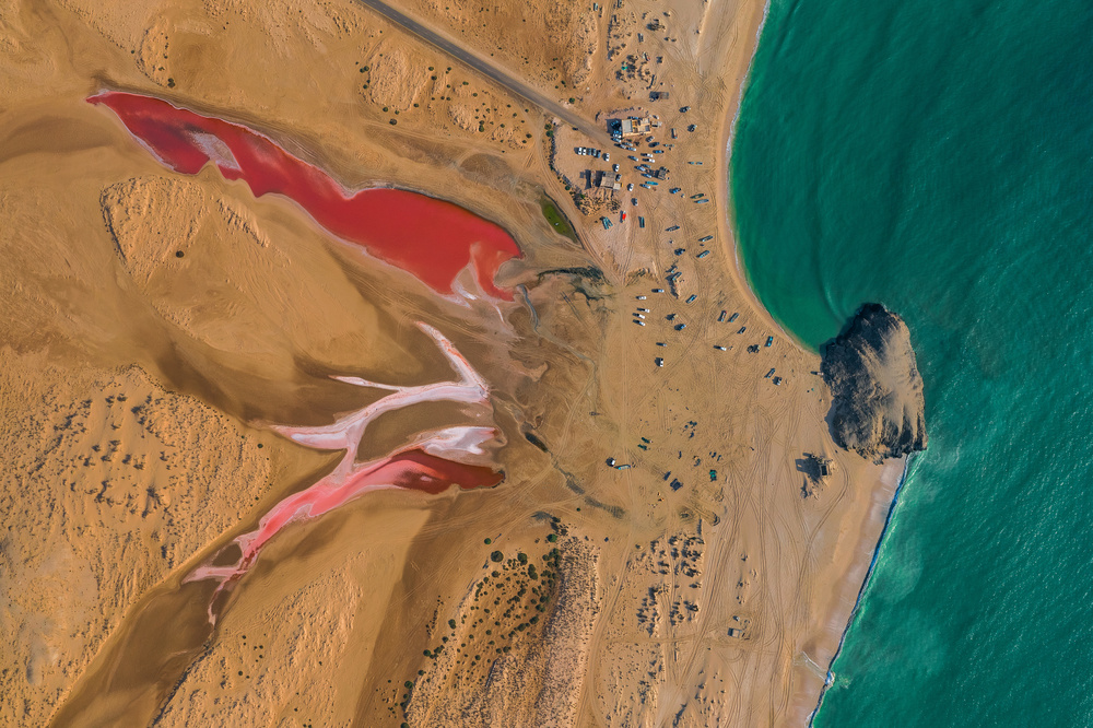 Pink Lake von Haitham AL Farsi