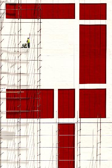 Lines, Reds and a man