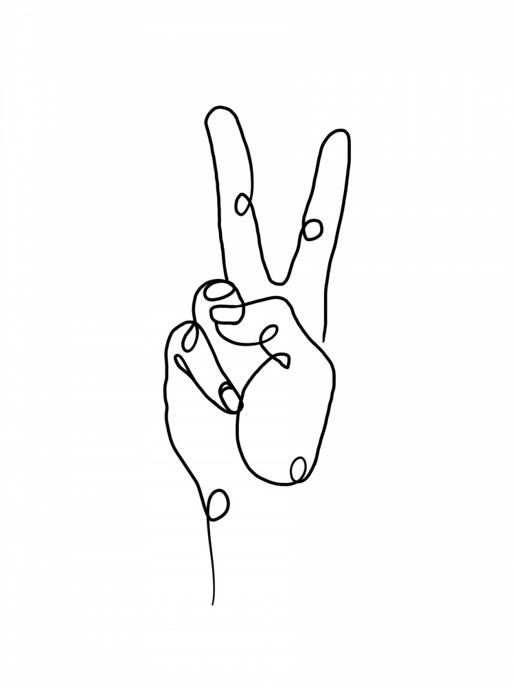 Peace and Love Always von Hanna Lee Tidd