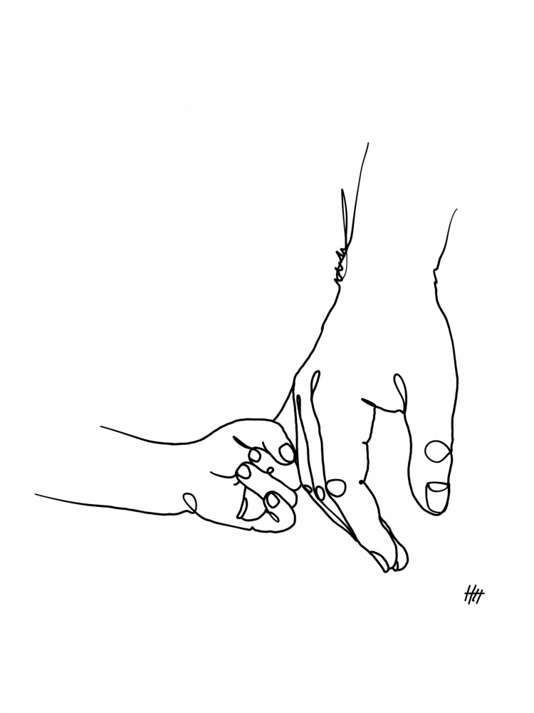 Father and Daughter von Hanna Lee Tidd