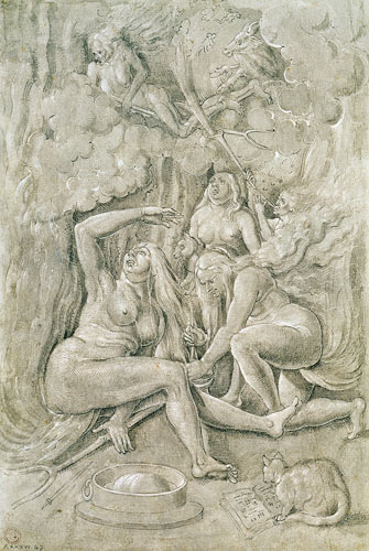 The Witches' Sabbath von Hans Baldung Grien