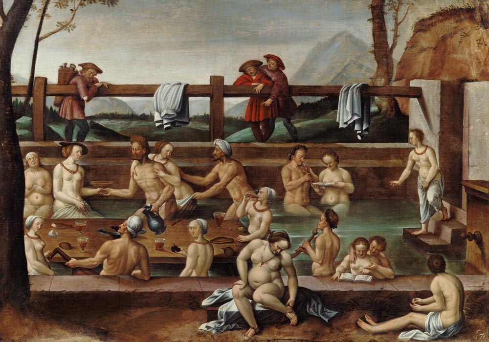 Das Bad zu Leuk von Hans Bock d.Ä.