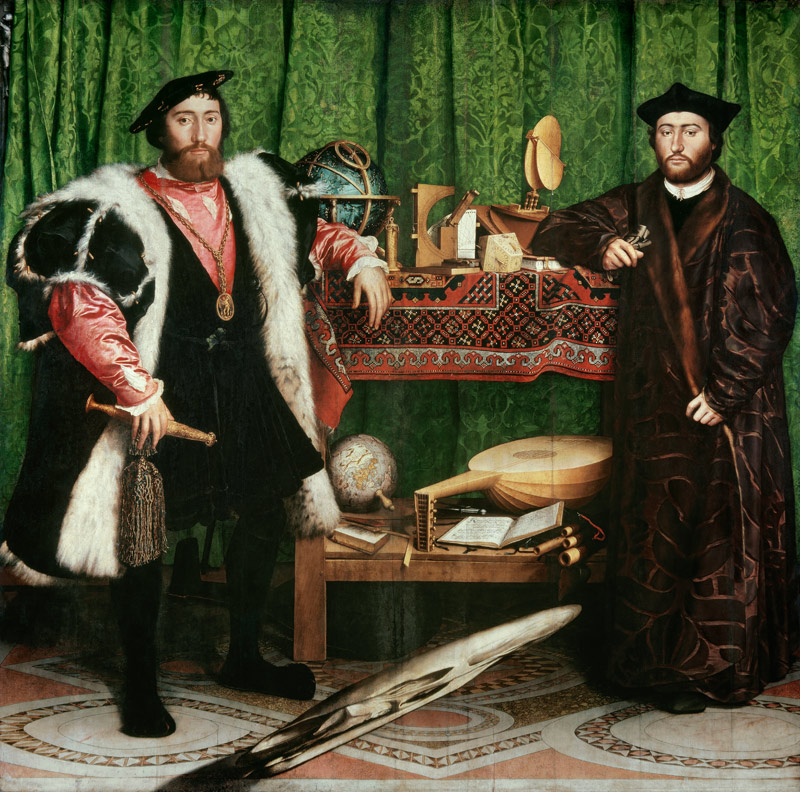 Die Botschafter von Hans Holbein der Jüngere