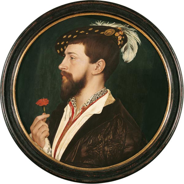 Bildnis des Simon George of Cornwall von Hans Holbein der Jüngere