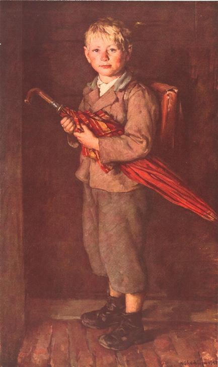 Schulbub von Hans Schachinger