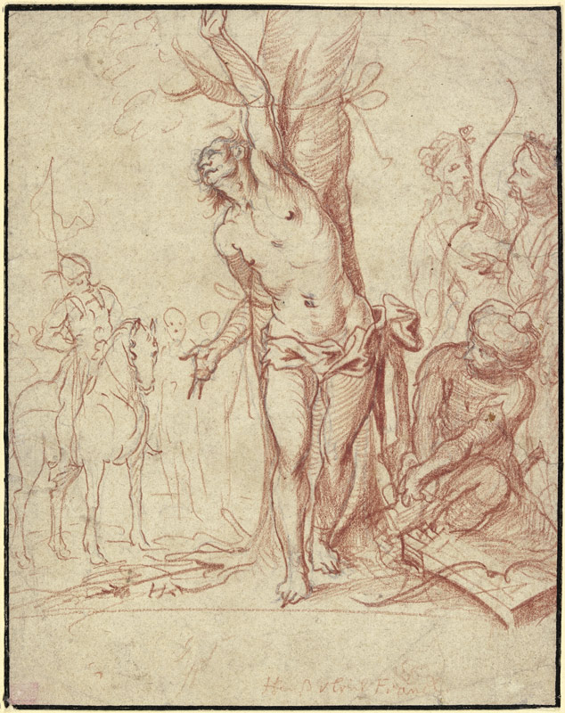 Marter des Heiligen Sebastian von Hans Ulrich Franck