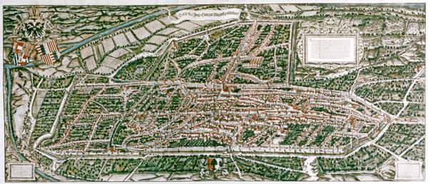 Augsburg, Ansicht 1521