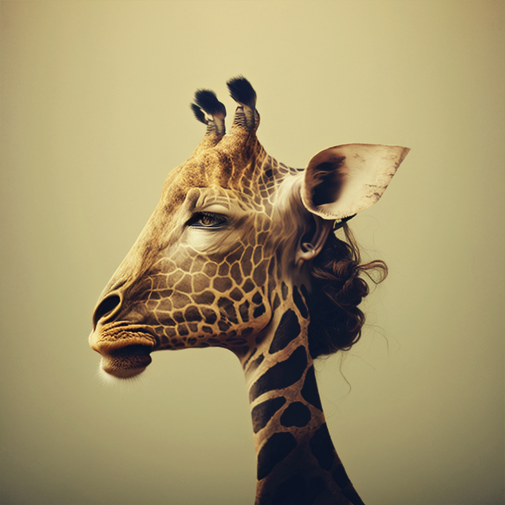 	 Giraffe Woman von Hany Hossameldin