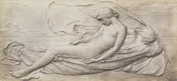 The Story of Psyche: Psyche Borne by Zephyr von Harry Bates