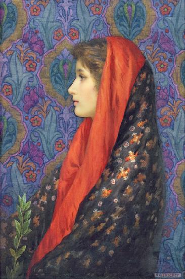 Lady with a shawl