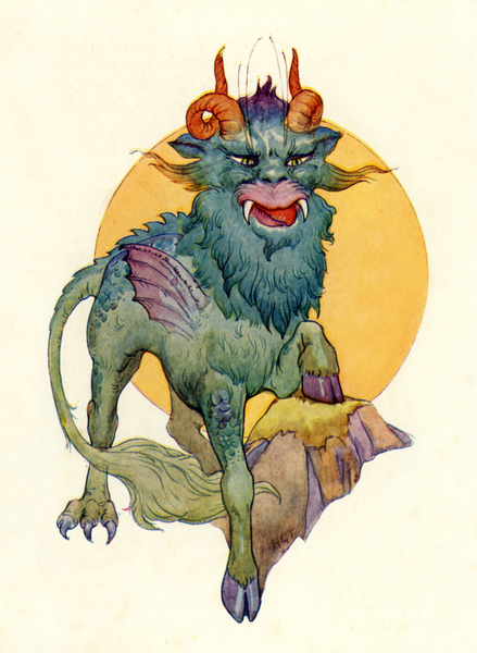 The great beast von Harry George Theaker