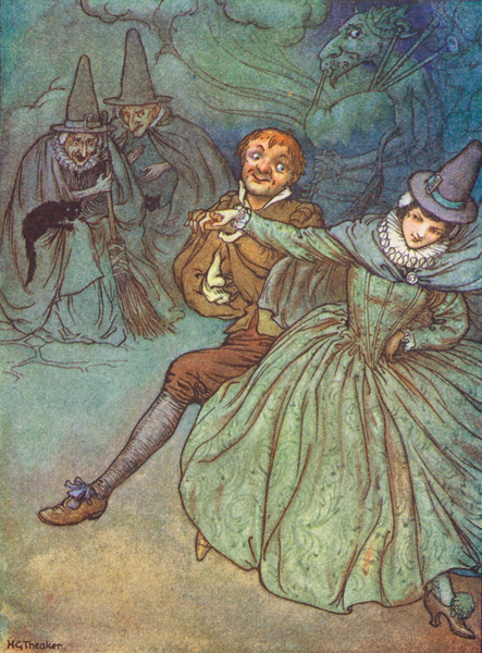 The Witches Frolic von Harry George Theaker