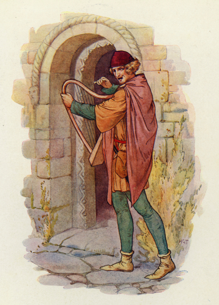 The fame of Robin Hood rang through all the Midland counties; even down to London itself, and the ba von Harry George Theaker