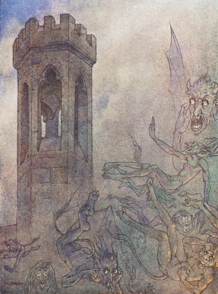 The Lady Rohesia von Harry George Theaker