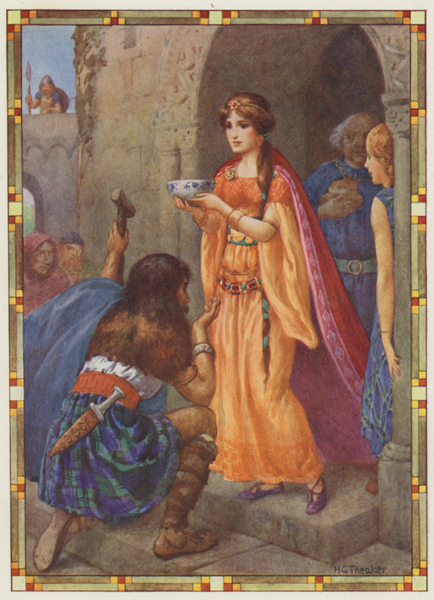 The lady of Loch Awe, The Token von Harry George Theaker