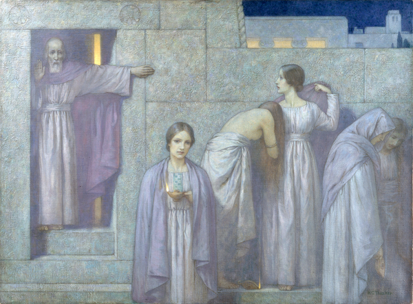 The Wise and Foolish Virgins von Harry George Theaker