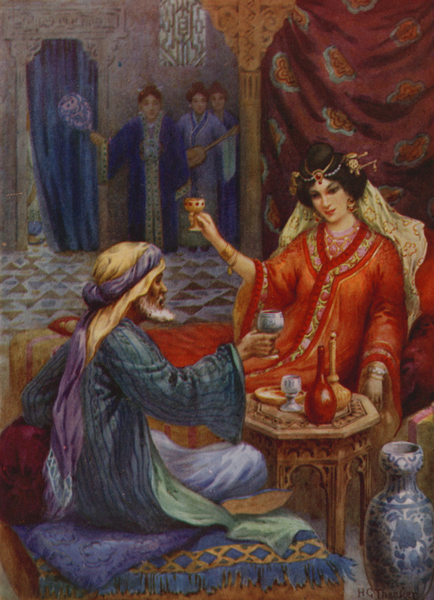 The Princess and the Magician von Harry George Theaker